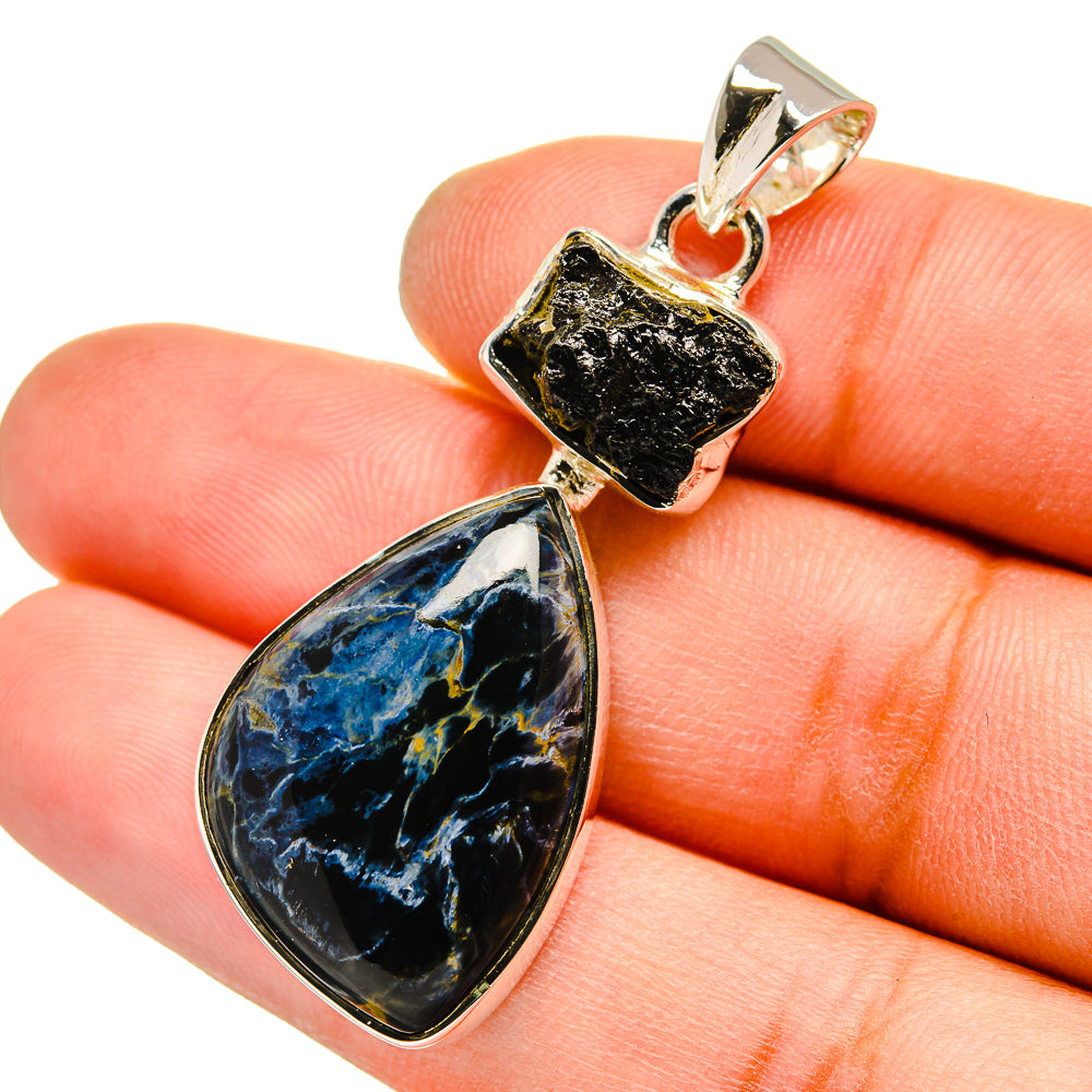 Pietersite Pendants handcrafted by Ana Silver Co - PD13088