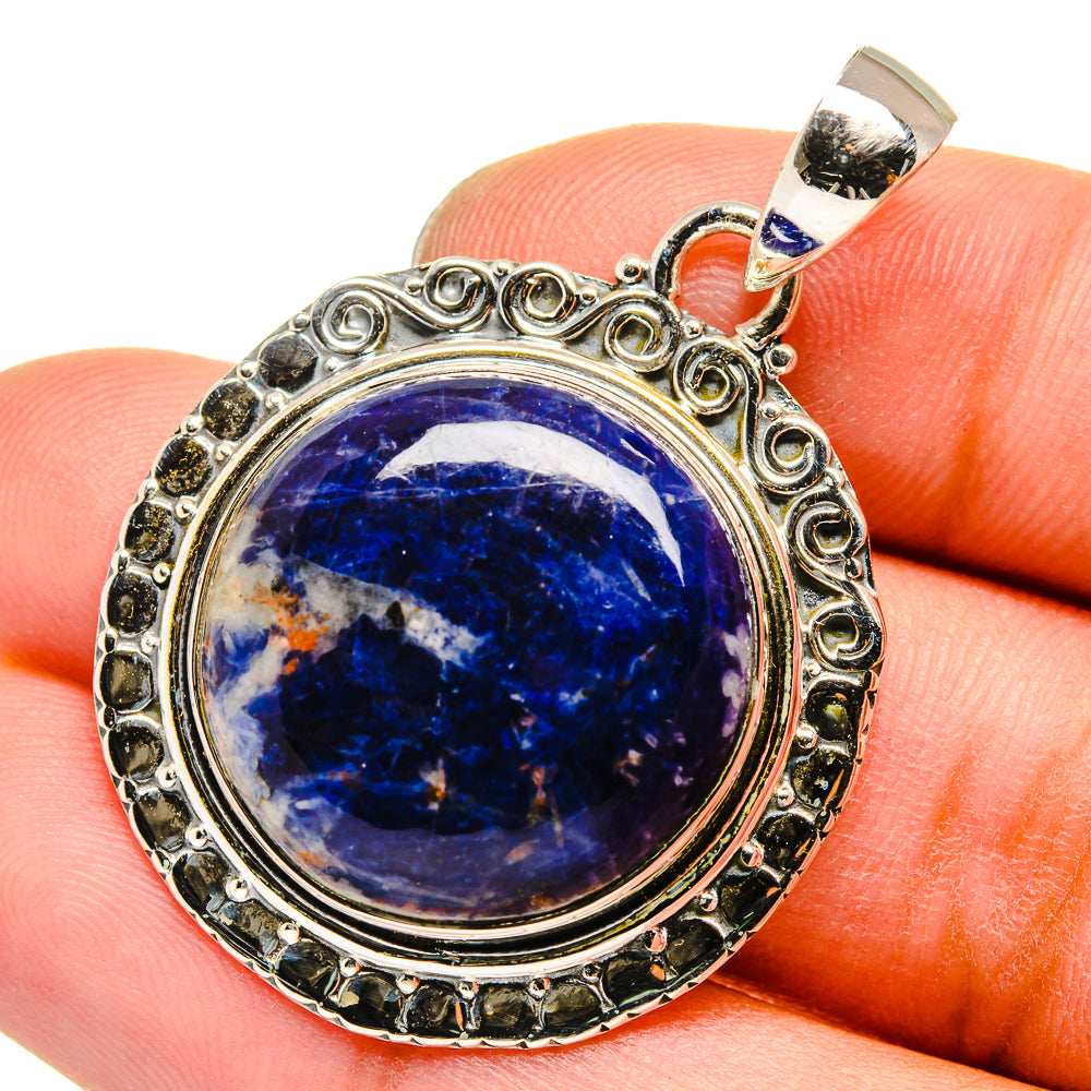 Sodalite Pendants handcrafted by Ana Silver Co - PD13090