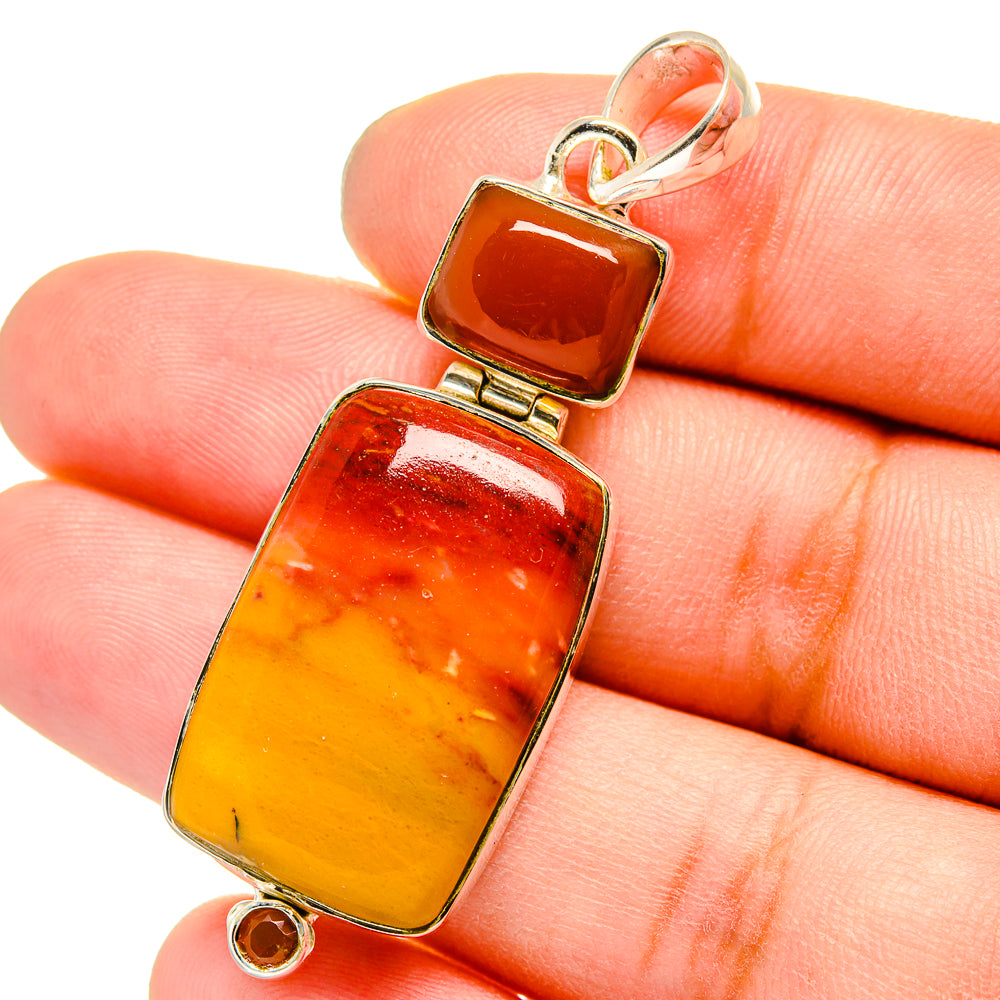 Mookaite Pendants handcrafted by Ana Silver Co - PD13117