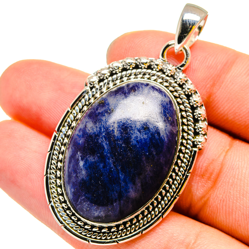 Sodalite Pendants handcrafted by Ana Silver Co - PD13119