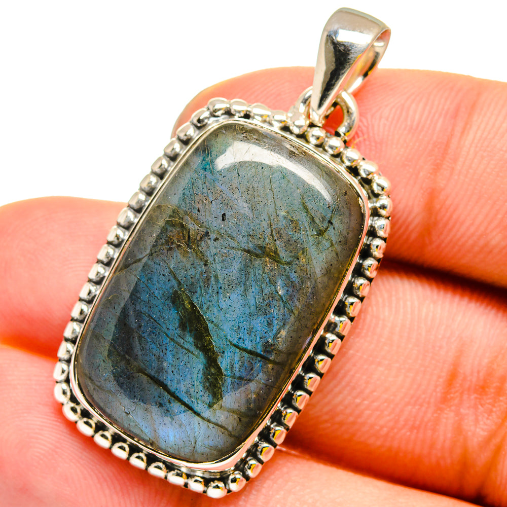 Labradorite Pendants handcrafted by Ana Silver Co - PD13120