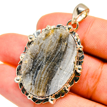 Desert Druzy Pendants handcrafted by Ana Silver Co - PD13124