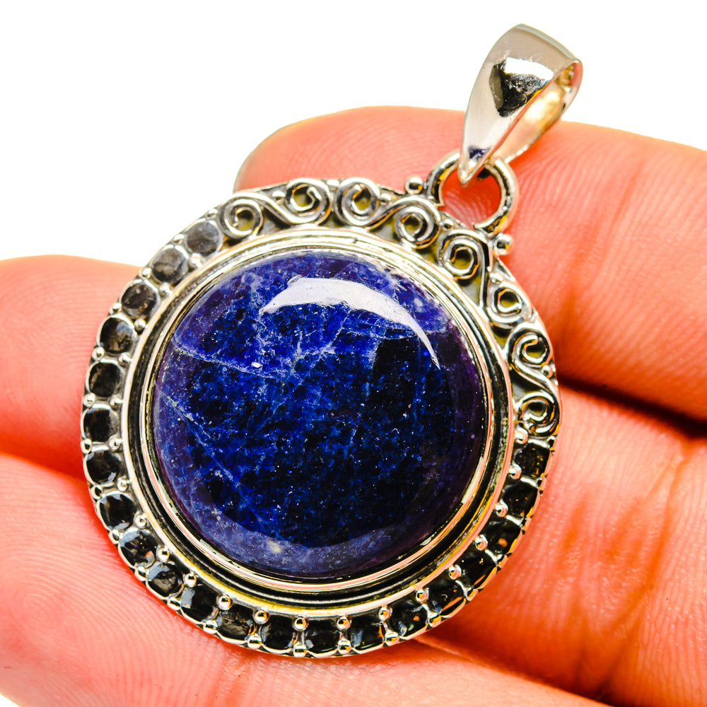 Sodalite Pendants handcrafted by Ana Silver Co - PD13131