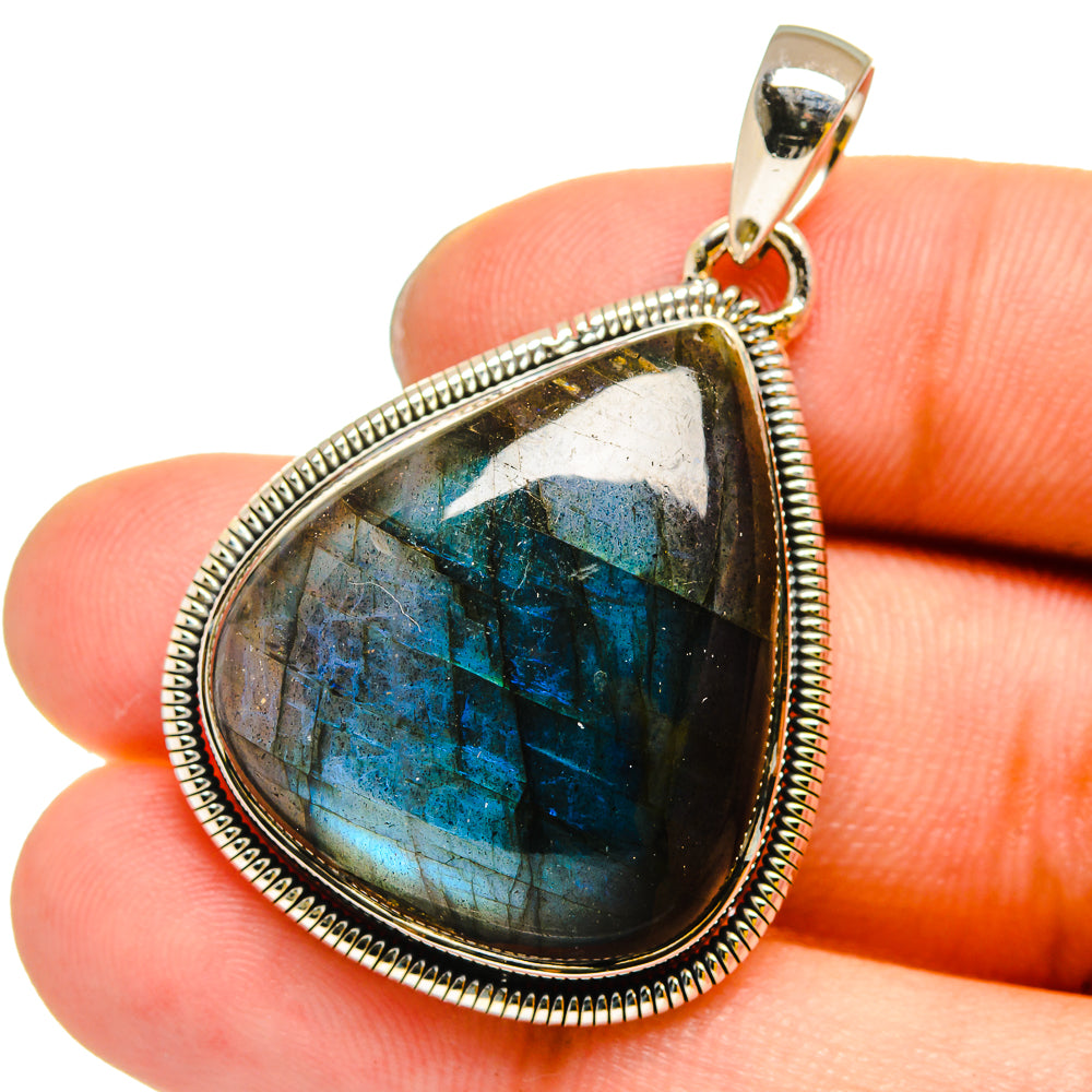 Labradorite Pendants handcrafted by Ana Silver Co - PD13141