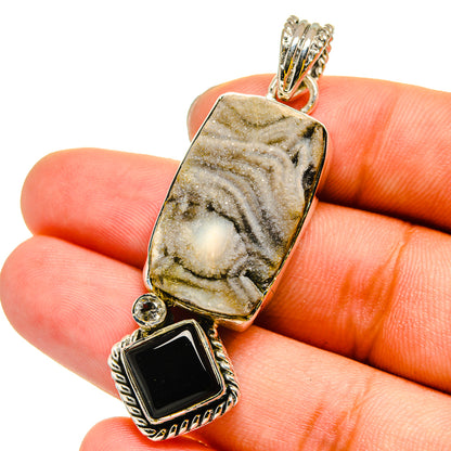 Desert Druzy Pendants handcrafted by Ana Silver Co - PD13143