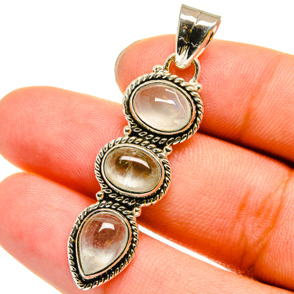 Aquamarine Pendants handcrafted by Ana Silver Co - PD13146