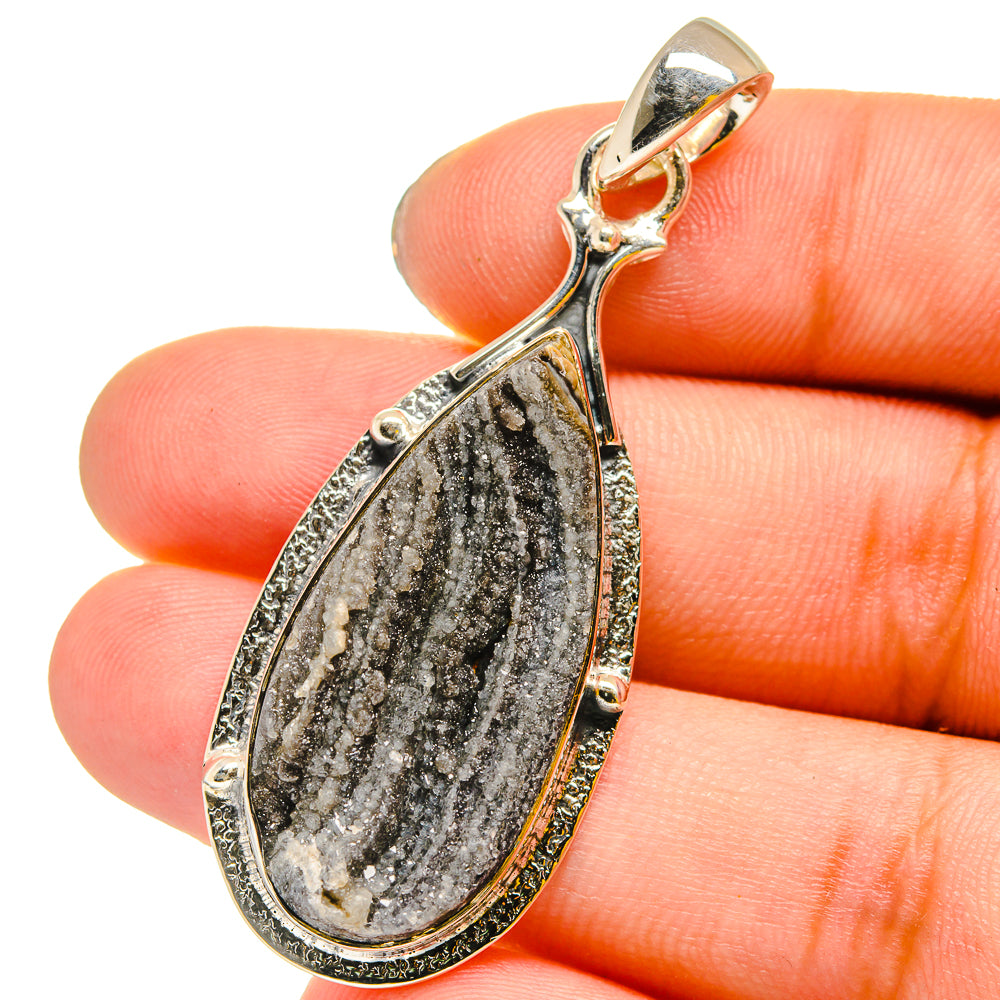 Desert Druzy Pendants handcrafted by Ana Silver Co - PD13150