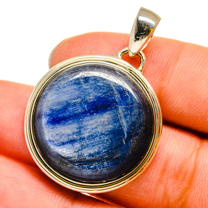 Kyanite Pendants handcrafted by Ana Silver Co - PD13156