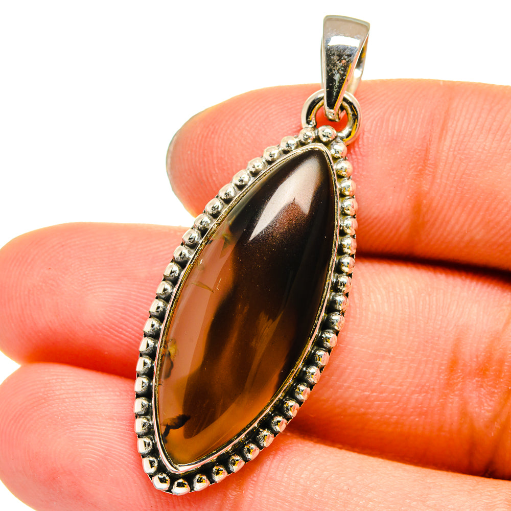 Montana Agate Pendants handcrafted by Ana Silver Co - PD13162