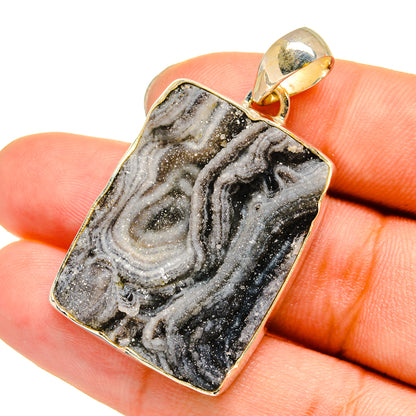 Desert Druzy Pendants handcrafted by Ana Silver Co - PD13177