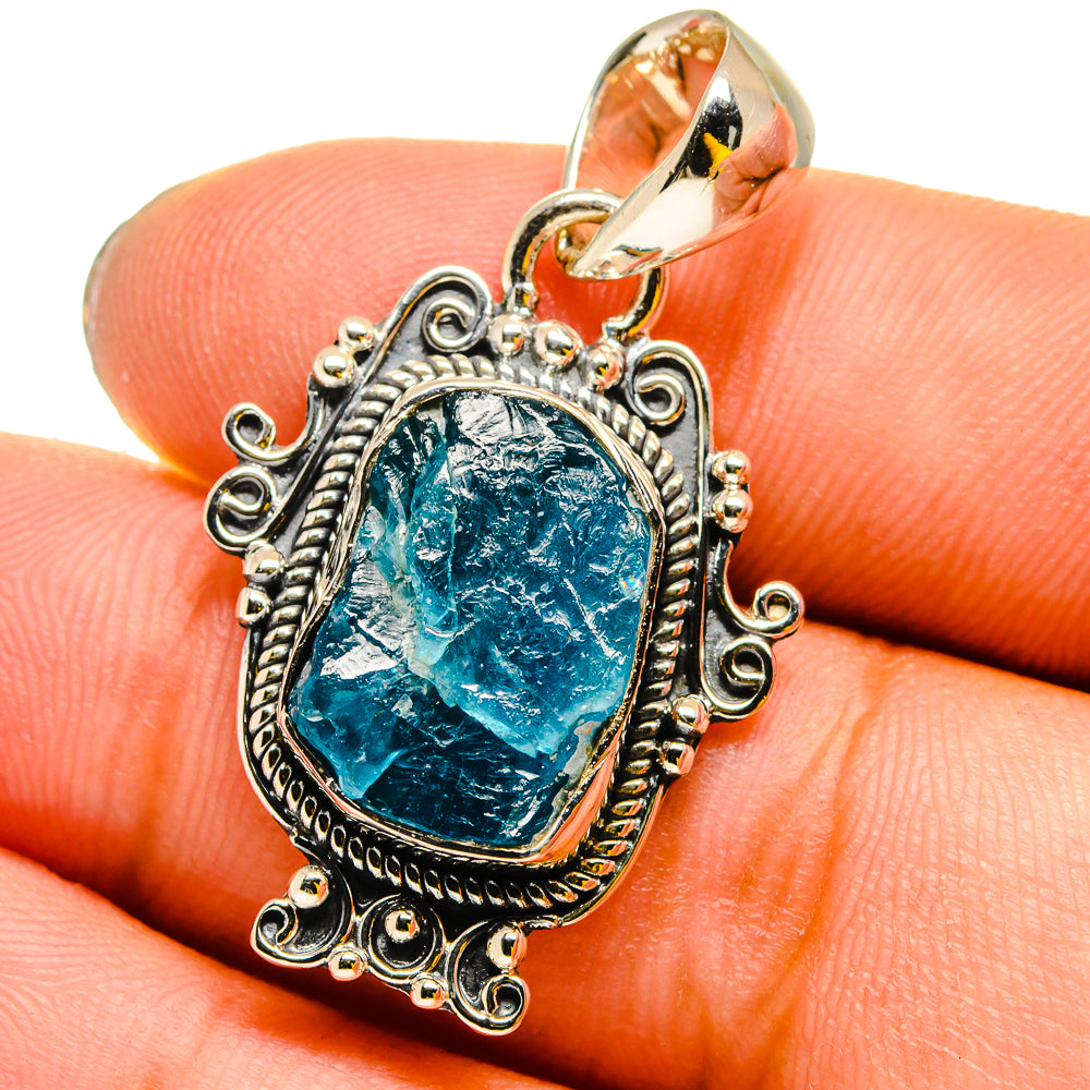 Apatite Pendants handcrafted by Ana Silver Co - PD13182