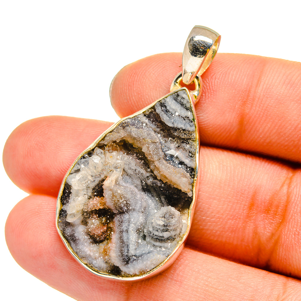 Desert Druzy Pendants handcrafted by Ana Silver Co - PD13186