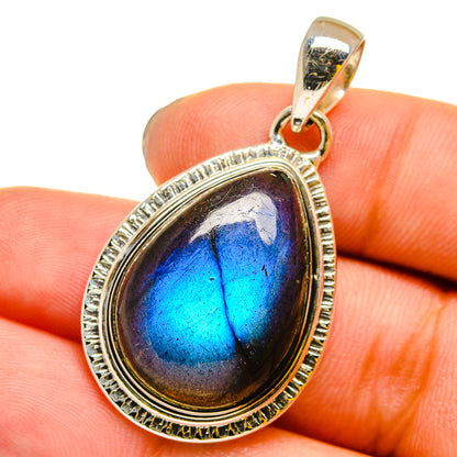 Labradorite Pendants handcrafted by Ana Silver Co - PD13190