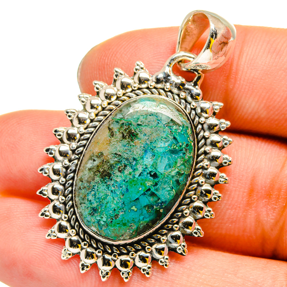 Apatite Pendants handcrafted by Ana Silver Co - PD13193