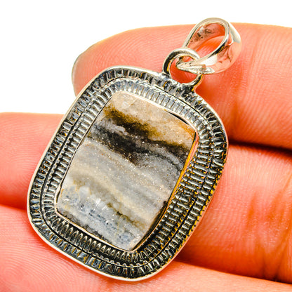 Desert Druzy Pendants handcrafted by Ana Silver Co - PD13194