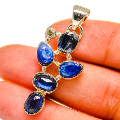 Kyanite Pendants handcrafted by Ana Silver Co - PD13217
