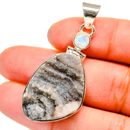 Desert Druzy Pendants handcrafted by Ana Silver Co - PD13220