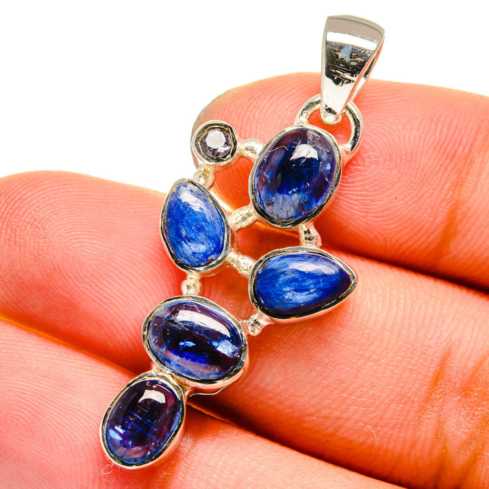 Kyanite Pendants handcrafted by Ana Silver Co - PD13233