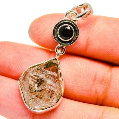 Herkimer Diamond Pendants handcrafted by Ana Silver Co - PD13236
