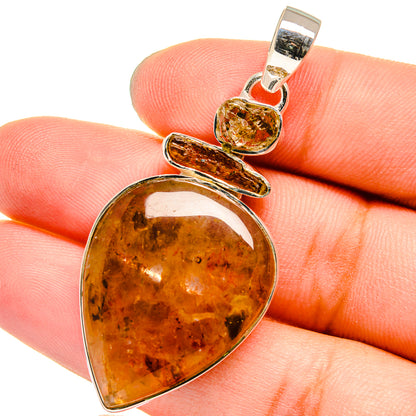 Citrine Pendants handcrafted by Ana Silver Co - PD13244