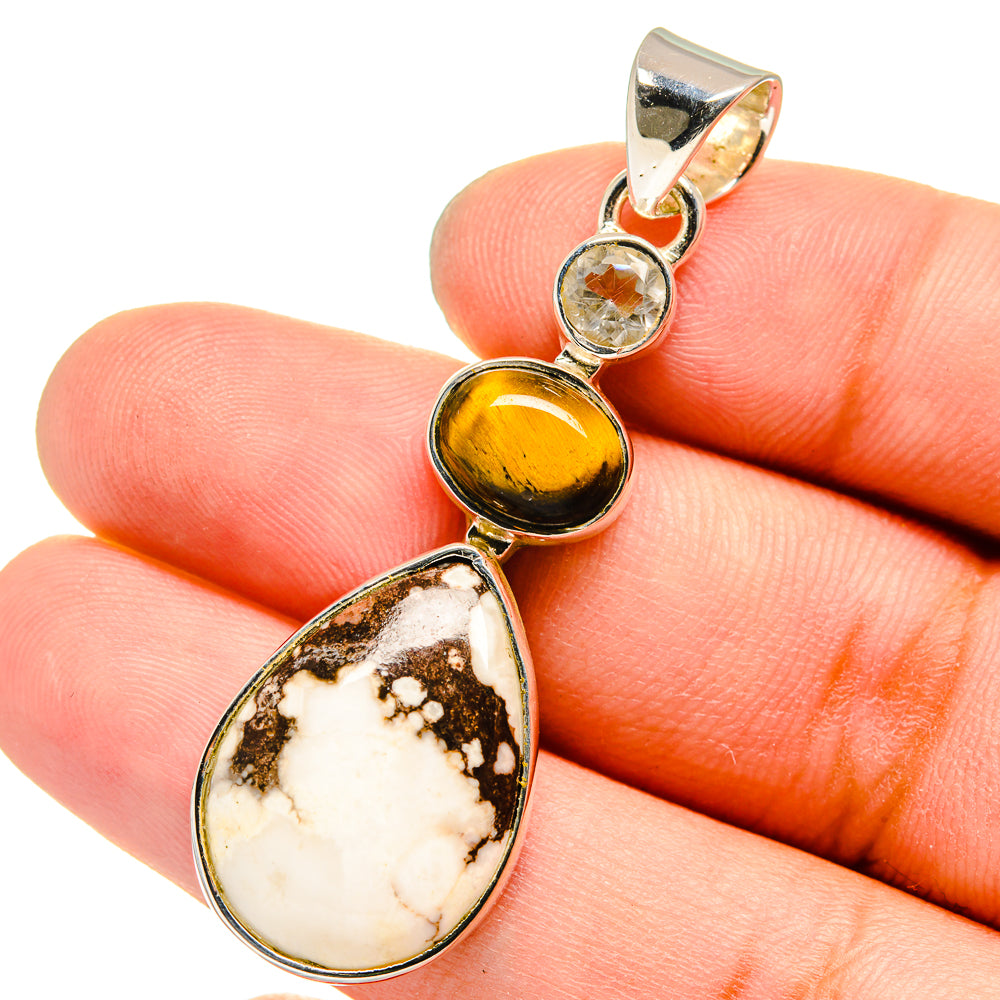 Wild Horse Jasper Pendants handcrafted by Ana Silver Co - PD13248
