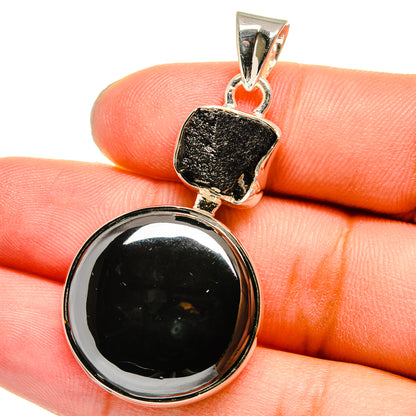 Hematite Pendants handcrafted by Ana Silver Co - PD13255