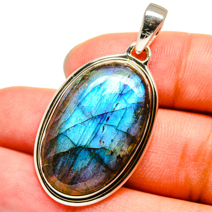 Labradorite Pendants handcrafted by Ana Silver Co - PD13256