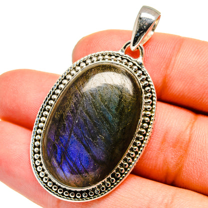 Labradorite Pendants handcrafted by Ana Silver Co - PD13260