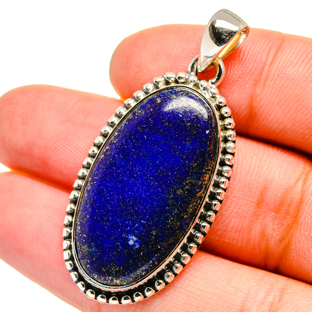 Lapis Lazuli Pendants handcrafted by Ana Silver Co - PD13267