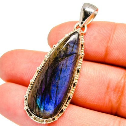 Labradorite Pendants handcrafted by Ana Silver Co - PD13269