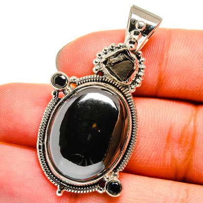 Hematite Pendants handcrafted by Ana Silver Co - PD13277