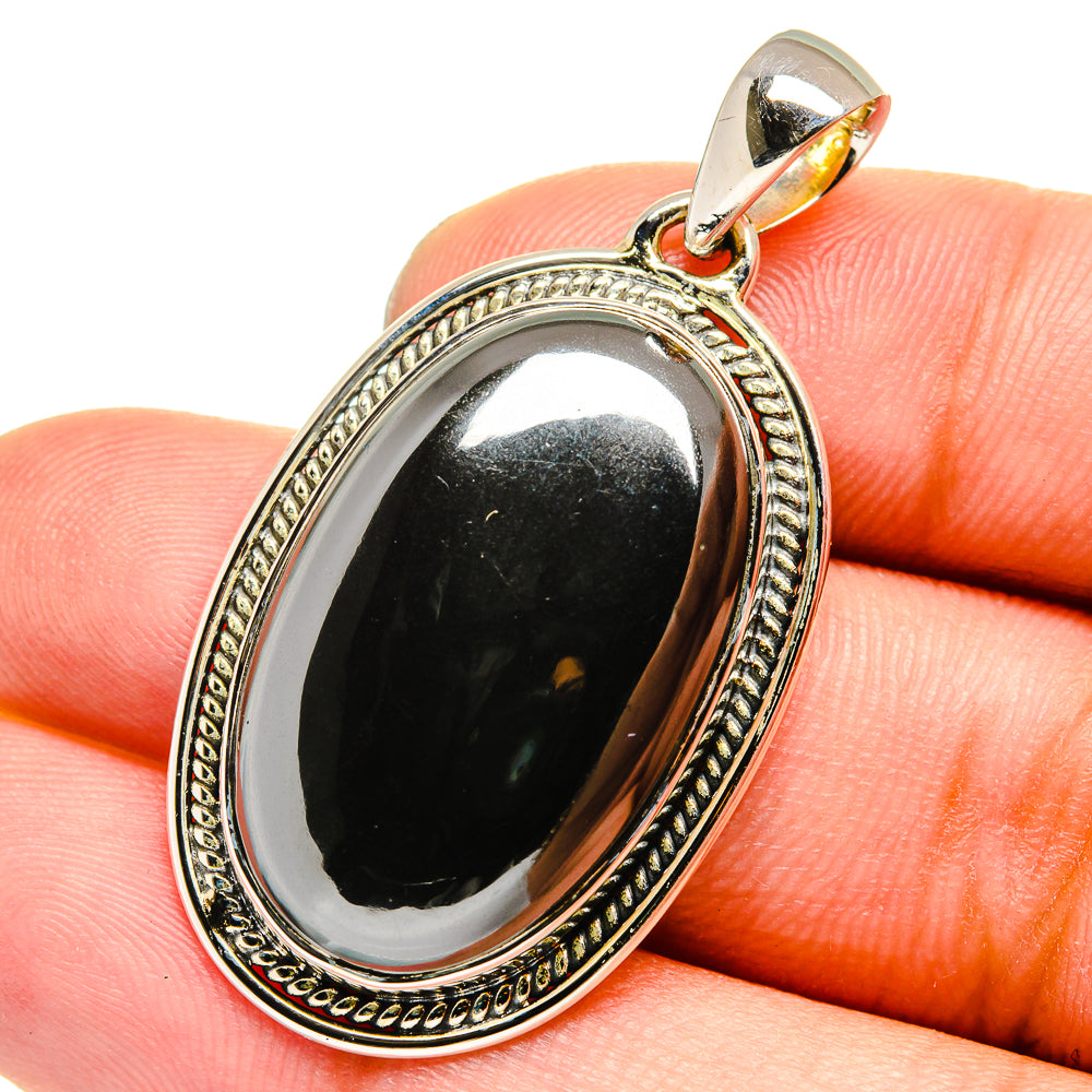 Hematite Pendants handcrafted by Ana Silver Co - PD13278