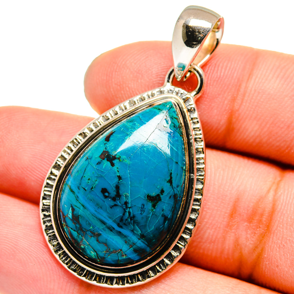 Shattuckite Pendants handcrafted by Ana Silver Co - PD13282