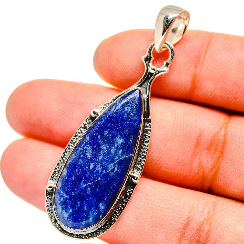 Sodalite Pendants handcrafted by Ana Silver Co - PD13295