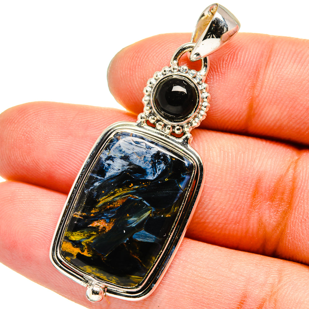 Pietersite Pendants handcrafted by Ana Silver Co - PD13297