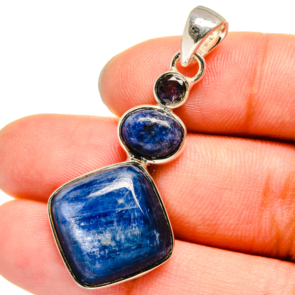 Kyanite Pendants handcrafted by Ana Silver Co - PD13303