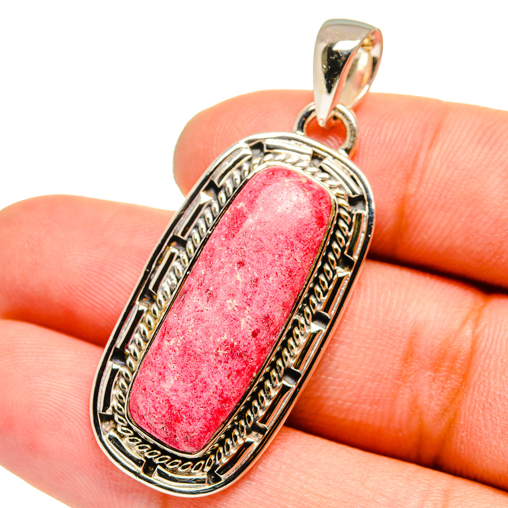 Thulite Pendants handcrafted by Ana Silver Co - PD13308
