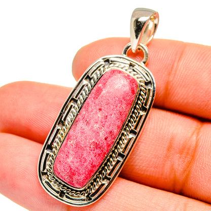 Thulite Pendants handcrafted by Ana Silver Co - PD13308