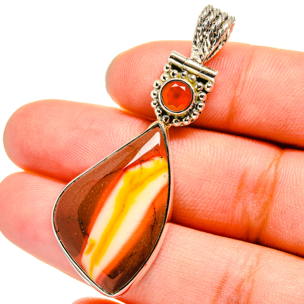 Mookaite Pendants handcrafted by Ana Silver Co - PD13316