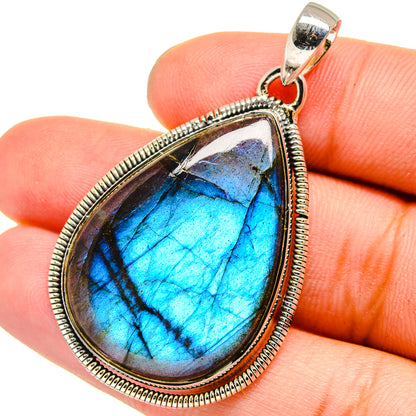 Labradorite Pendants handcrafted by Ana Silver Co - PD13329