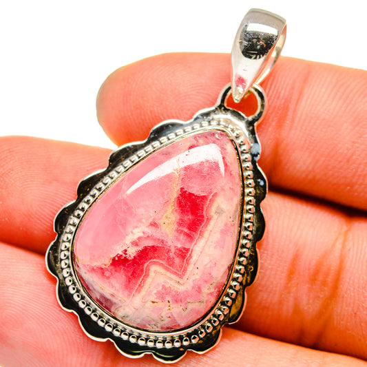 Rhodochrosite Pendants handcrafted by Ana Silver Co - PD13344