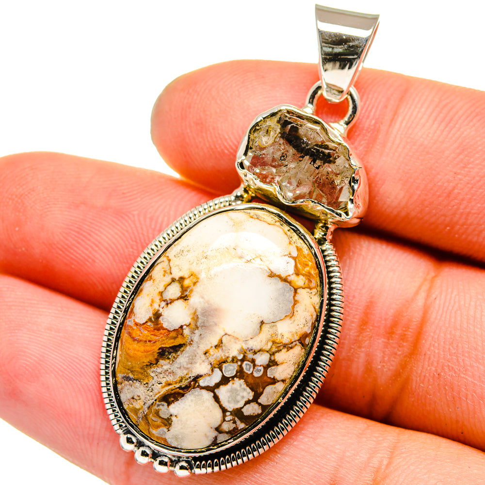 Wild Horse Jasper Pendants handcrafted by Ana Silver Co - PD13345