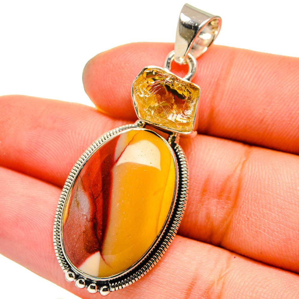 Mookaite Pendants handcrafted by Ana Silver Co - PD13354