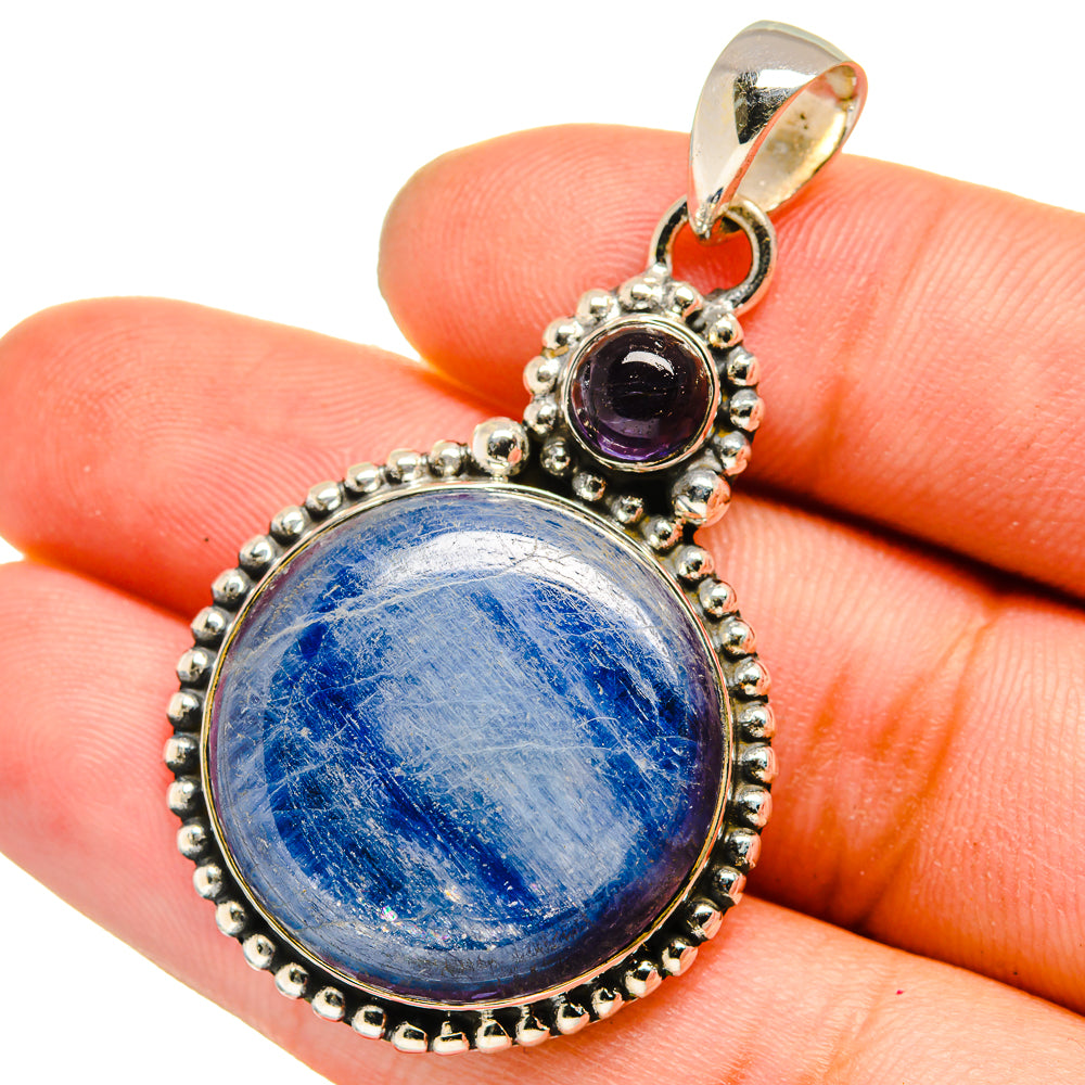 Kyanite Pendants handcrafted by Ana Silver Co - PD13362