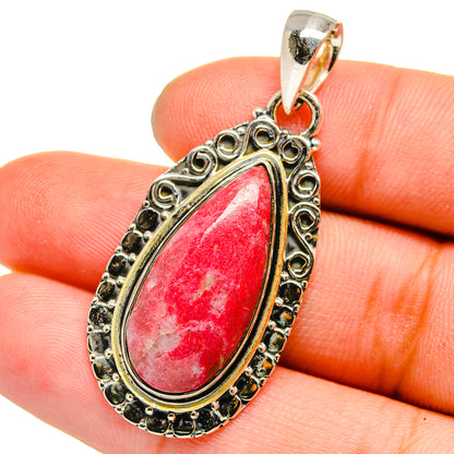 Thulite Pendants handcrafted by Ana Silver Co - PD13365