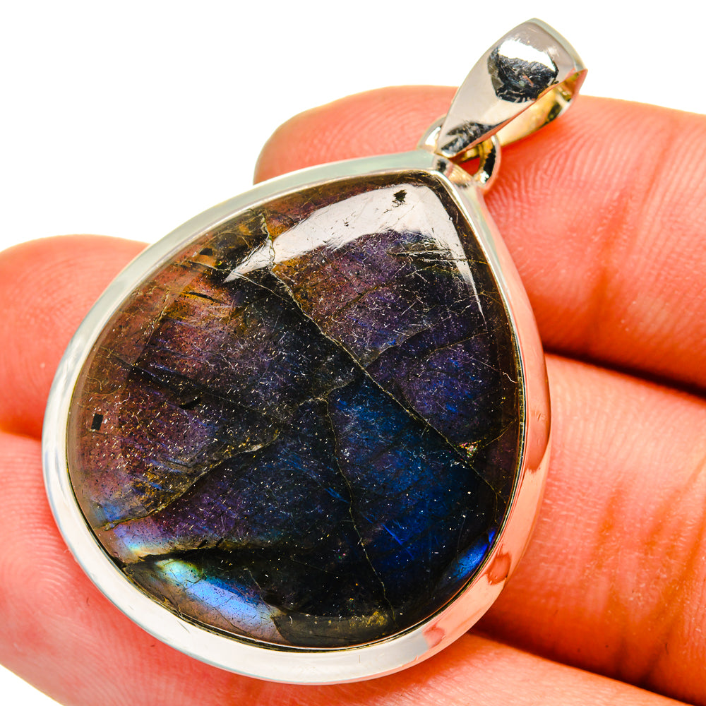 Labradorite Pendants handcrafted by Ana Silver Co - PD13369