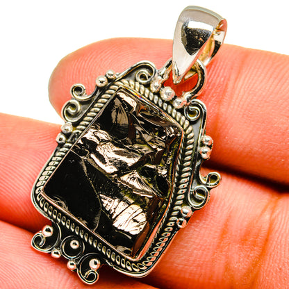 Shungite Pendants handcrafted by Ana Silver Co - PD13371