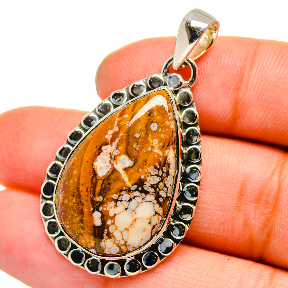 Wild Horse Jasper Pendants handcrafted by Ana Silver Co - PD13376