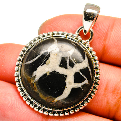 Septarian Geode Pendants handcrafted by Ana Silver Co - PD13379