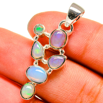 Ethiopian Opal Pendants handcrafted by Ana Silver Co - PD13383
